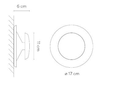 Настенный светильник / потолочный светильник Vibia топ ARCH-00074317 - Вид №11
