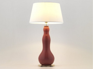 035937 Настольная лампа золотой металл + белый абажур Aromas del Campo Melly