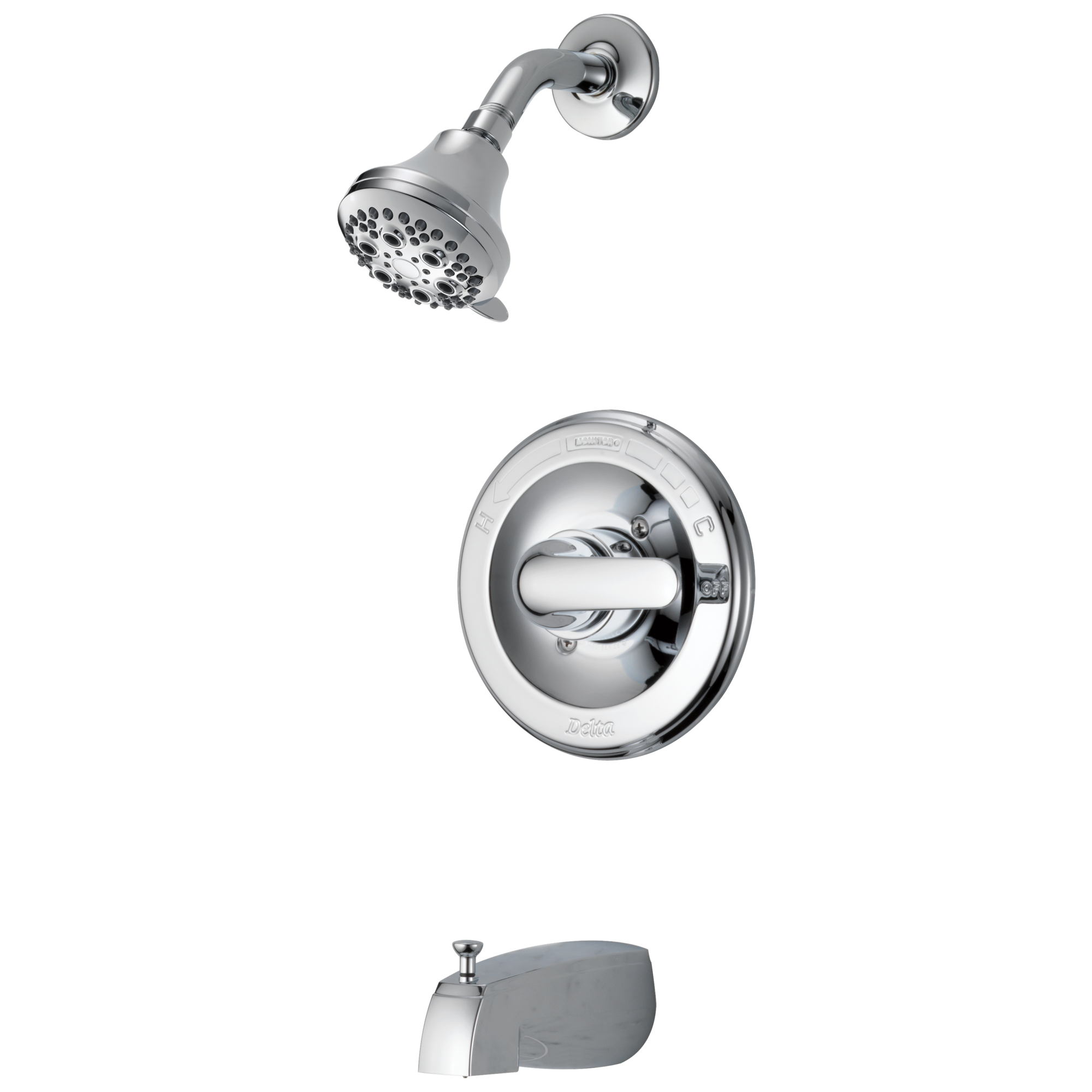 Монитор (R) серии 13 для ванны и душа в сборе с черновой отделкой и отделкой Delta Faucet 134900-A