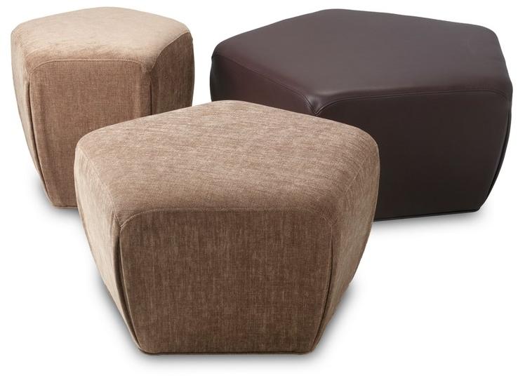 JORI Пуф из кожи Pentagono sun-id-1357290 - Вид №1