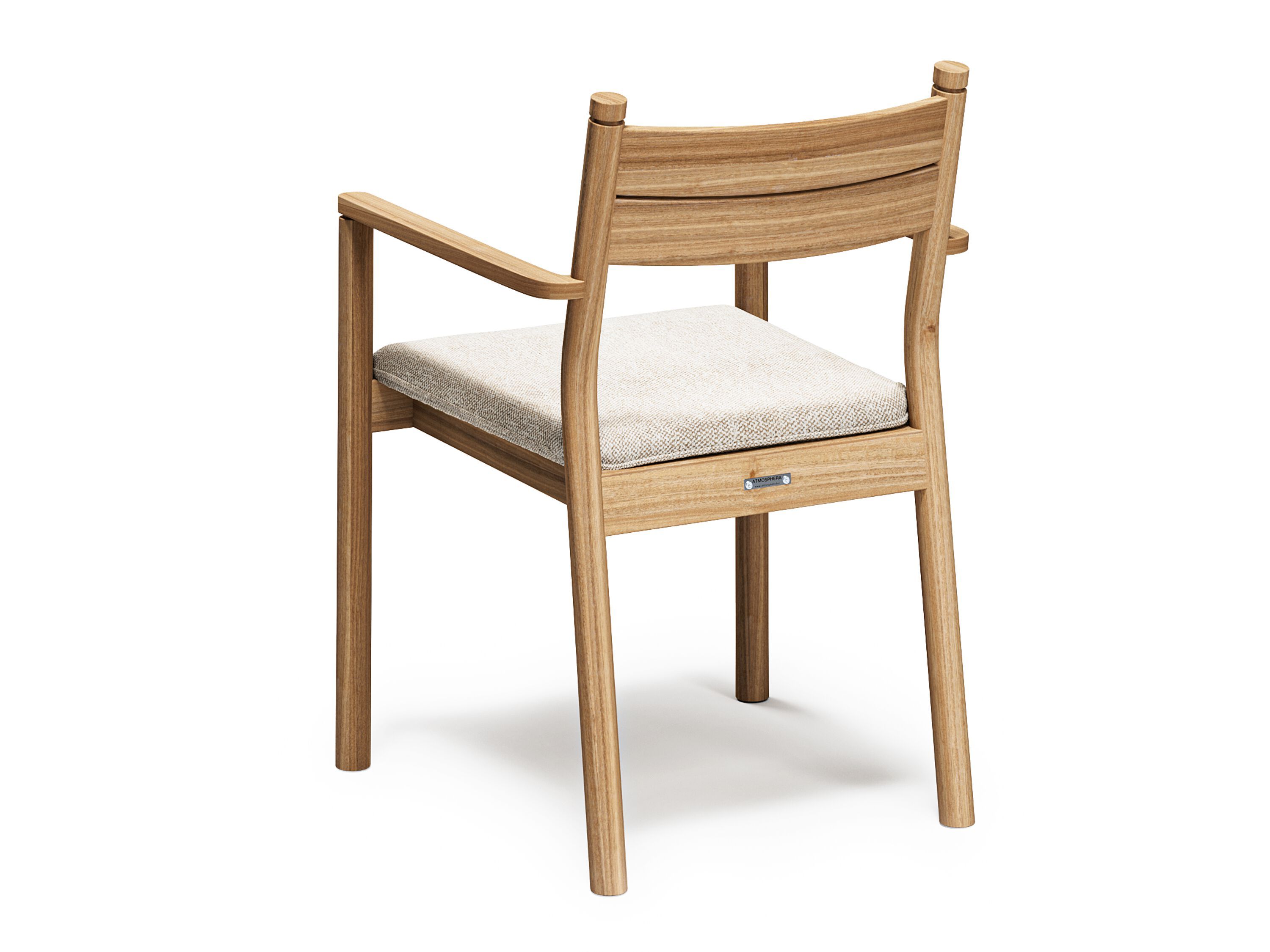 Деревянный штабелируемый садовый стул с подлокотниками Atmosphera Панама ARCH-00144422 - Вид №12