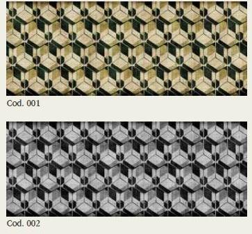MOMENTI Геометрическая ткань из стекловолокна Crazy paper sun-id-1407928 - Вид №3