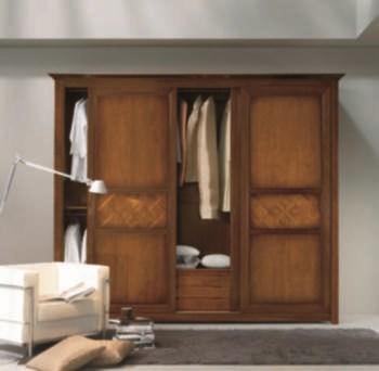 Arvestyle Шкаф из массива дерева с раздвижными дверьми Naima Sl-0526 - Вид №1