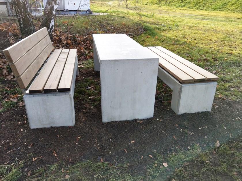 CO33 Прямоугольный бетонный стол Angulus Gt 4 - Вид №3