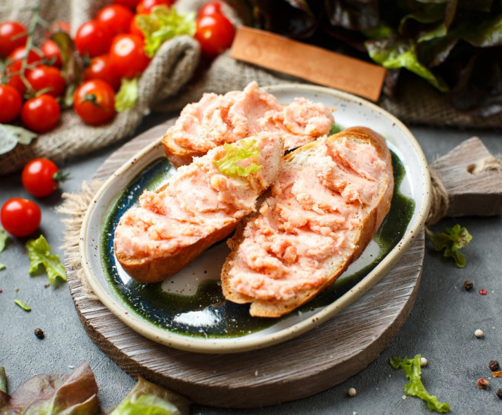 6515 Сало соленое с красным перцем чили (протертое) Вкусляндия  - Вид №3