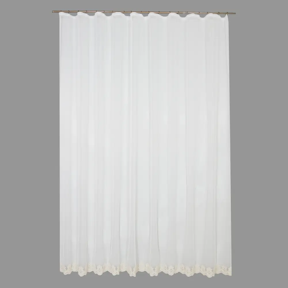 Тюль на ленте Kaleo 300x280 см цвет бежевый MIAMOZA STLM-2074601 - Вид №2