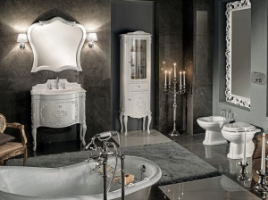 Напольный умывальник с ящиком