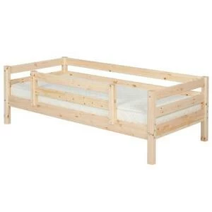 Кровать Flexa Classic с предохранительной планкой по центру, лакированная, 200 см