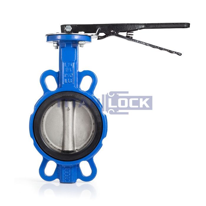 Затвор дисковый (бабочка) межфланцевый чугунный, диск нерж. 304, упл. EPDM, DN50 TL050FBVS-EP TITAN LOCK  - Вид №3