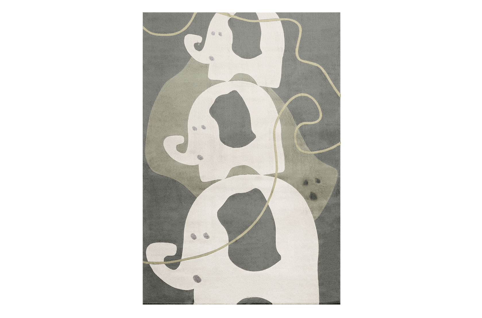 CIST774 Детские ковры Силовой слон Circu 