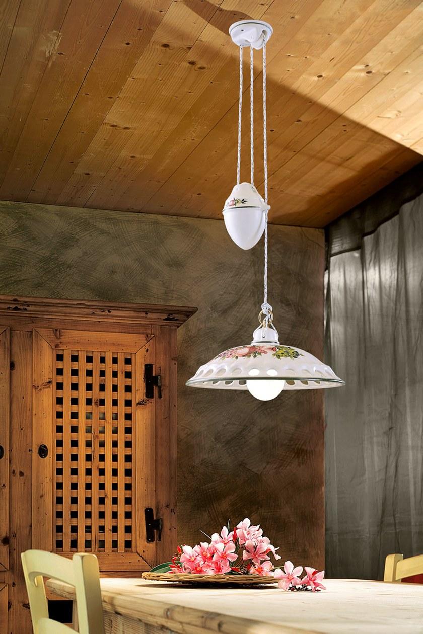 FERROLUCE Регулируемый керамический подвесной светильник Napoli C373 - Вид №1