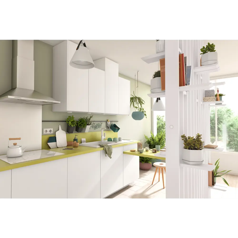 Фасад кухонный DELINIA ID София белый матовый 32.9×102.1 см 82010122 STLM-0876627 - Вид №14