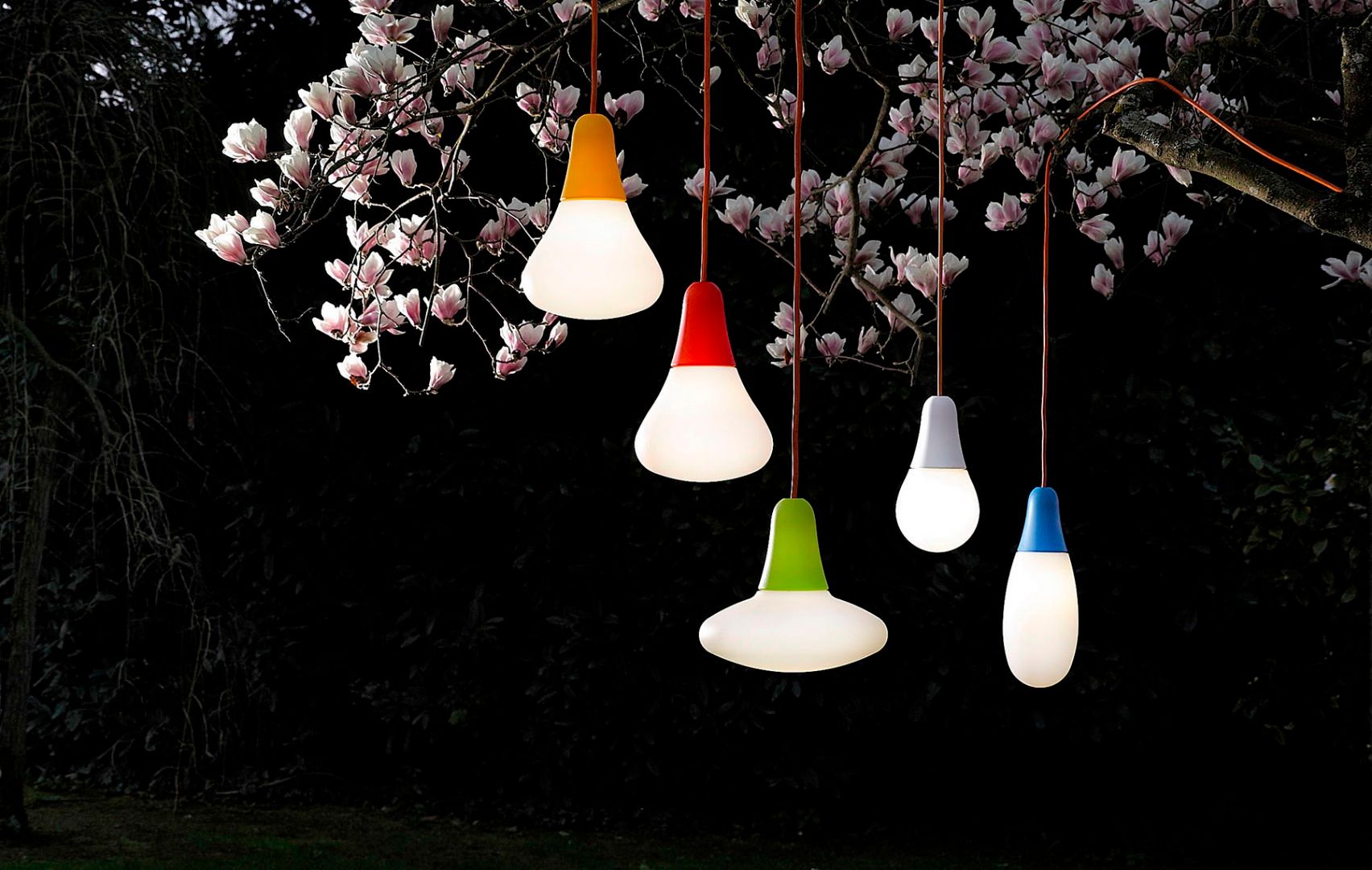 Открытый подвесной светильник из полиэтилена Martinelli Luce CIULIFRULI ARCH-00023253 - Вид №9