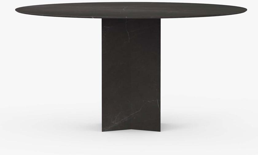 Miter Круглый обеденный стол из керамогранита Uve sun-id-1485686 - Вид №2