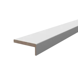 Наличник телескопический Зуари 2150x70x8 мм ПВХ цвет бьянко