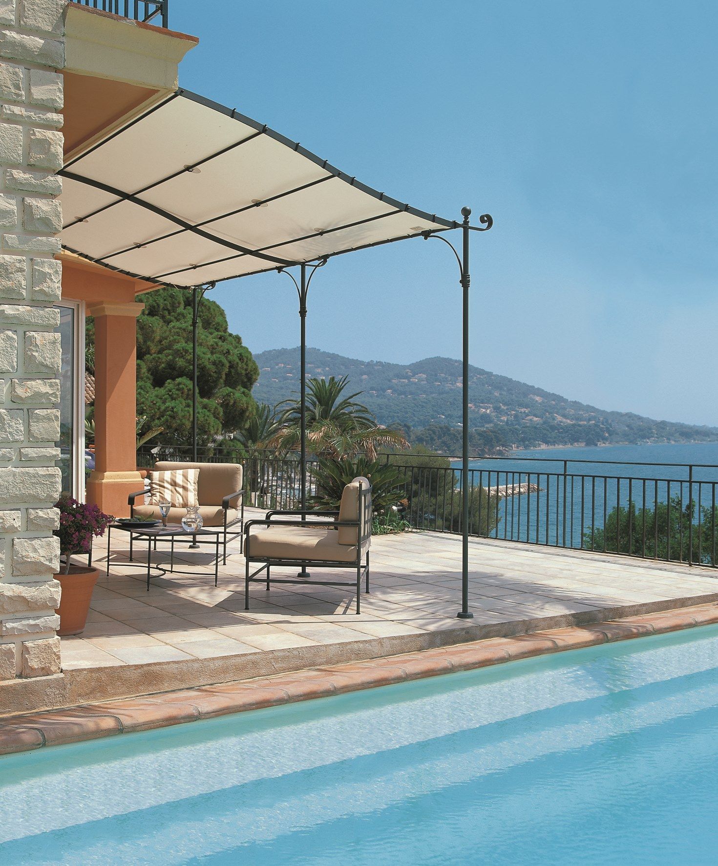 Пергола с железной опорой Unopiù Solaire ARCH-00147556 - Вид №1