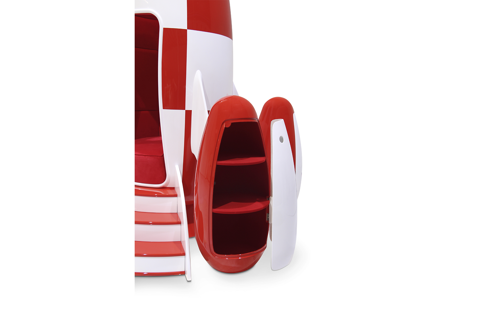 CIST764 Детское мягкое кресло Рокки Ракета Circu  - Вид №3