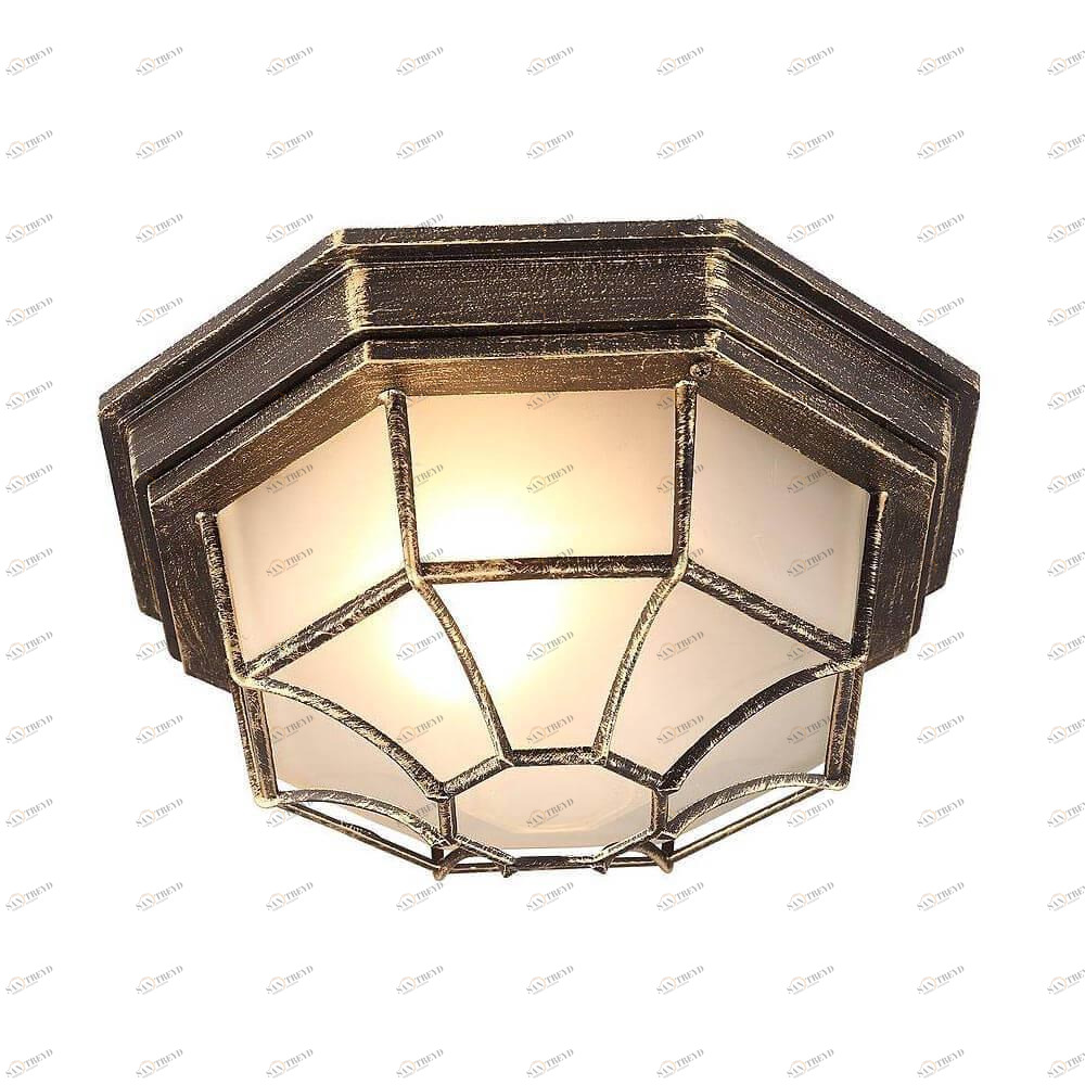 Уличный светильник потолочный коричневый Pegasus A3121PF-1BN ARTE LAMP PEGASUS 00-3898681 Белый;коричневый 