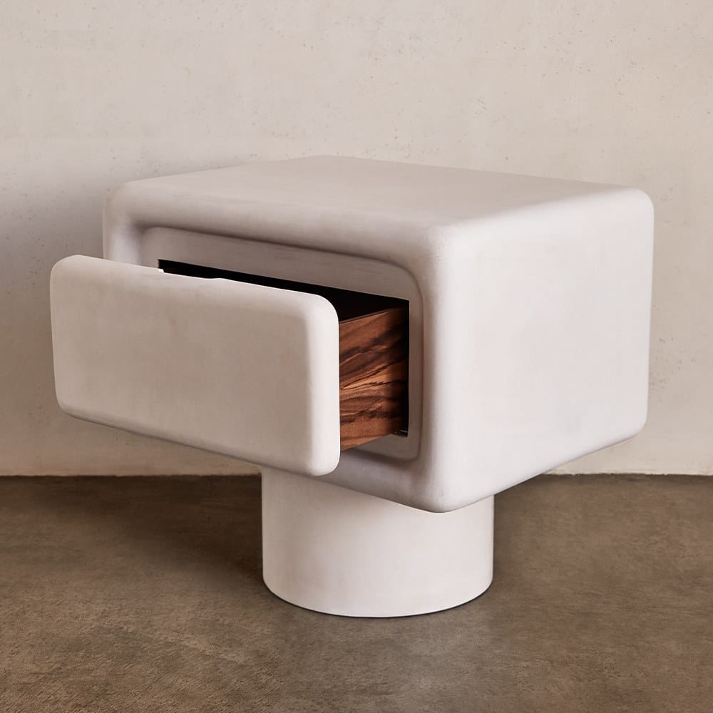 Прикроватная тумбочка из смолы Kelly Wearstler Colina ARCH-00135100 - Вид №4