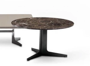 Bodema Журнальный столик из мрамора с подставкой 3 звезды Blake Bla086/bla087