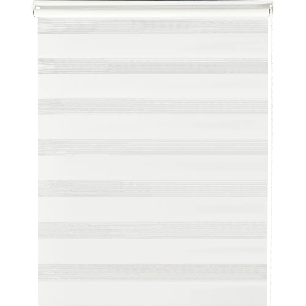 Штора рулонная день-ночь Мелоди 60x175 см белая MIAMOZA STLM-2062595