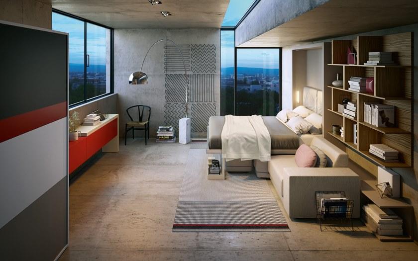 CLEI Диван-трансформер из ткани на 4 места Oslo sun-id-1363431 - Вид №5