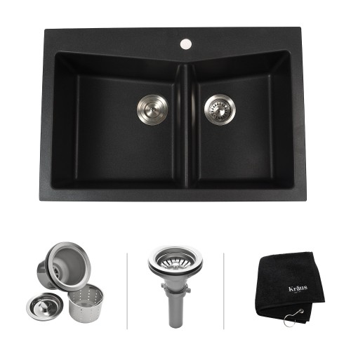 KGD-430B Мойка кухонная прямоугольная Krausru 