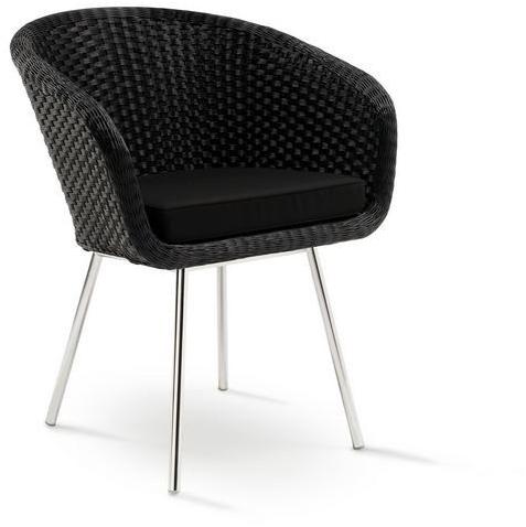 FueraDentro Садовый стул из синтетического волокна с подлокотниками Shell Screp - Вид №1