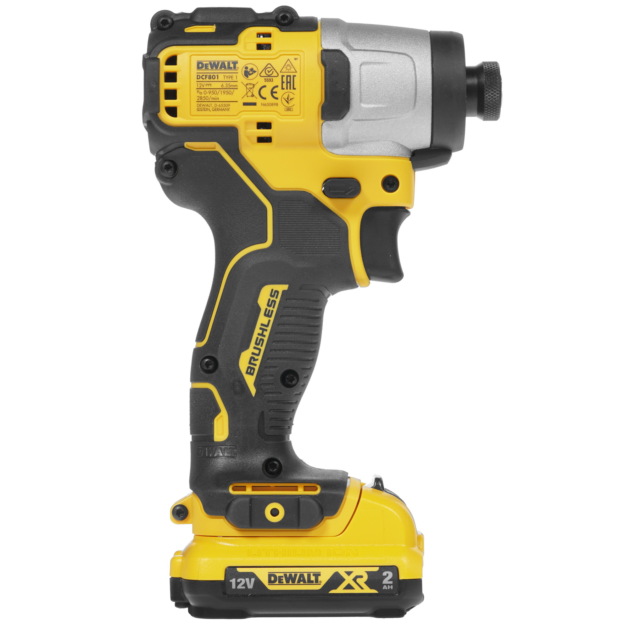 Винтоверт DeWalt DCF801D2 XR 10.8/12V 5301377 STDN-0148894 - Вид №1
