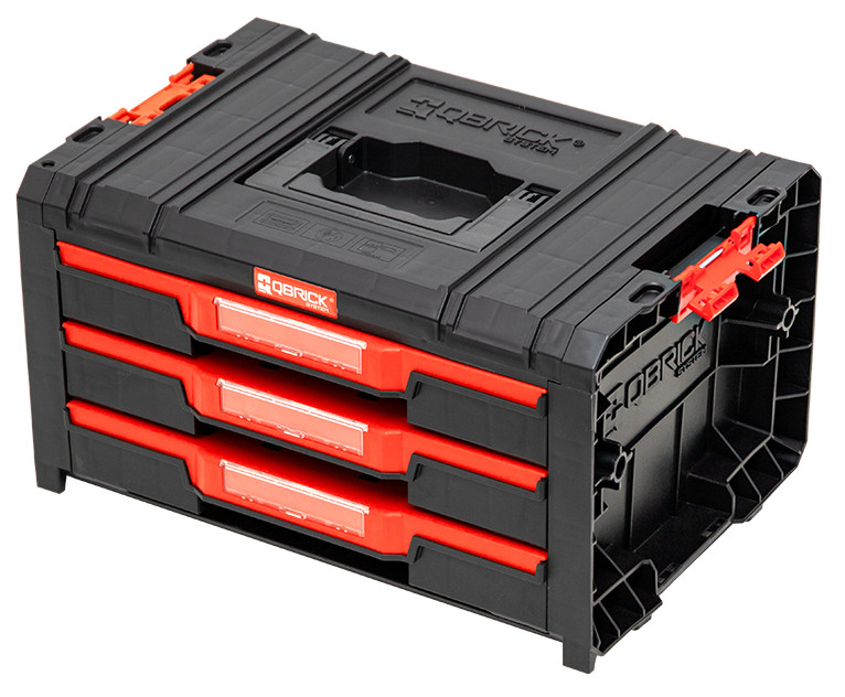 Ящик для инструмента и принадлежностей Qbrick System PRO Drawer 3 Toolbox Expert 9992734 STDN-0052478