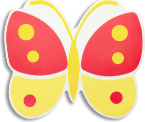 10623334 Harman Салфетка подстановочная 38х33см "Бабочка", желтый ПВХ