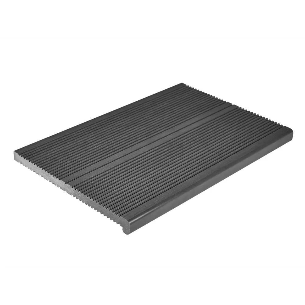 Ступень Groentec прямая ДПК 320x30x4000 мм цвет серый STLM-2087626