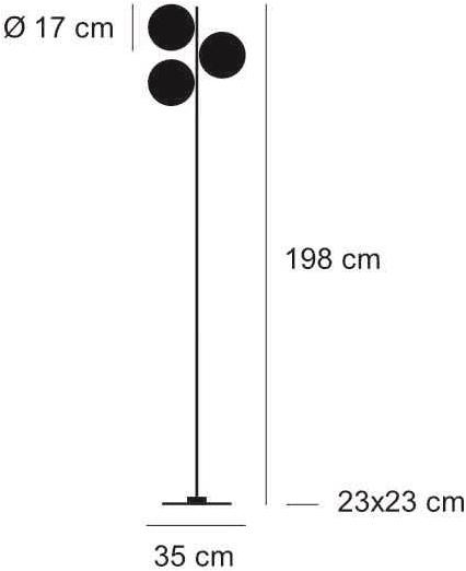 Catellani & Smith Светодиодный торшер Lederam sun-id-1351208 - Вид №3