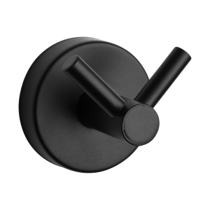 62011 Нержавеющая двойная вешалка, черная матовая поверхность SANELA