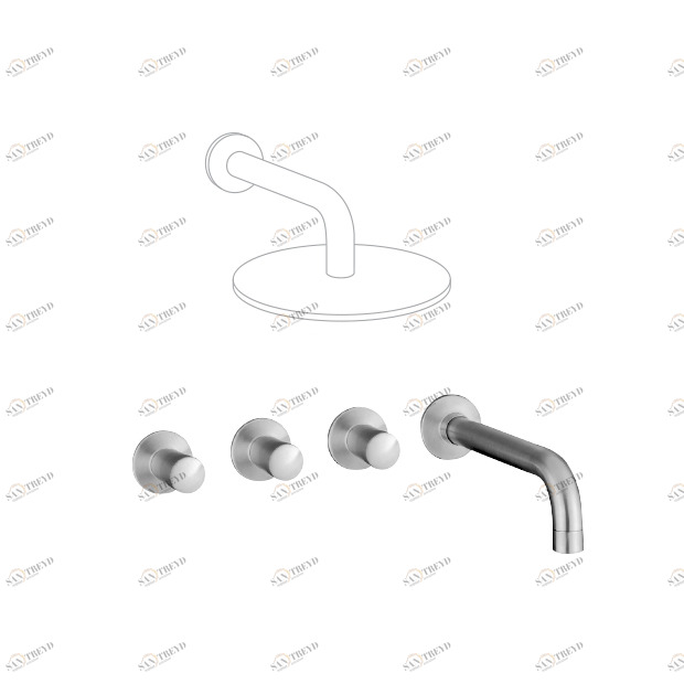 Оно. 90 63. Настенный миксер для летучей мыши. Quadrodesign Ono