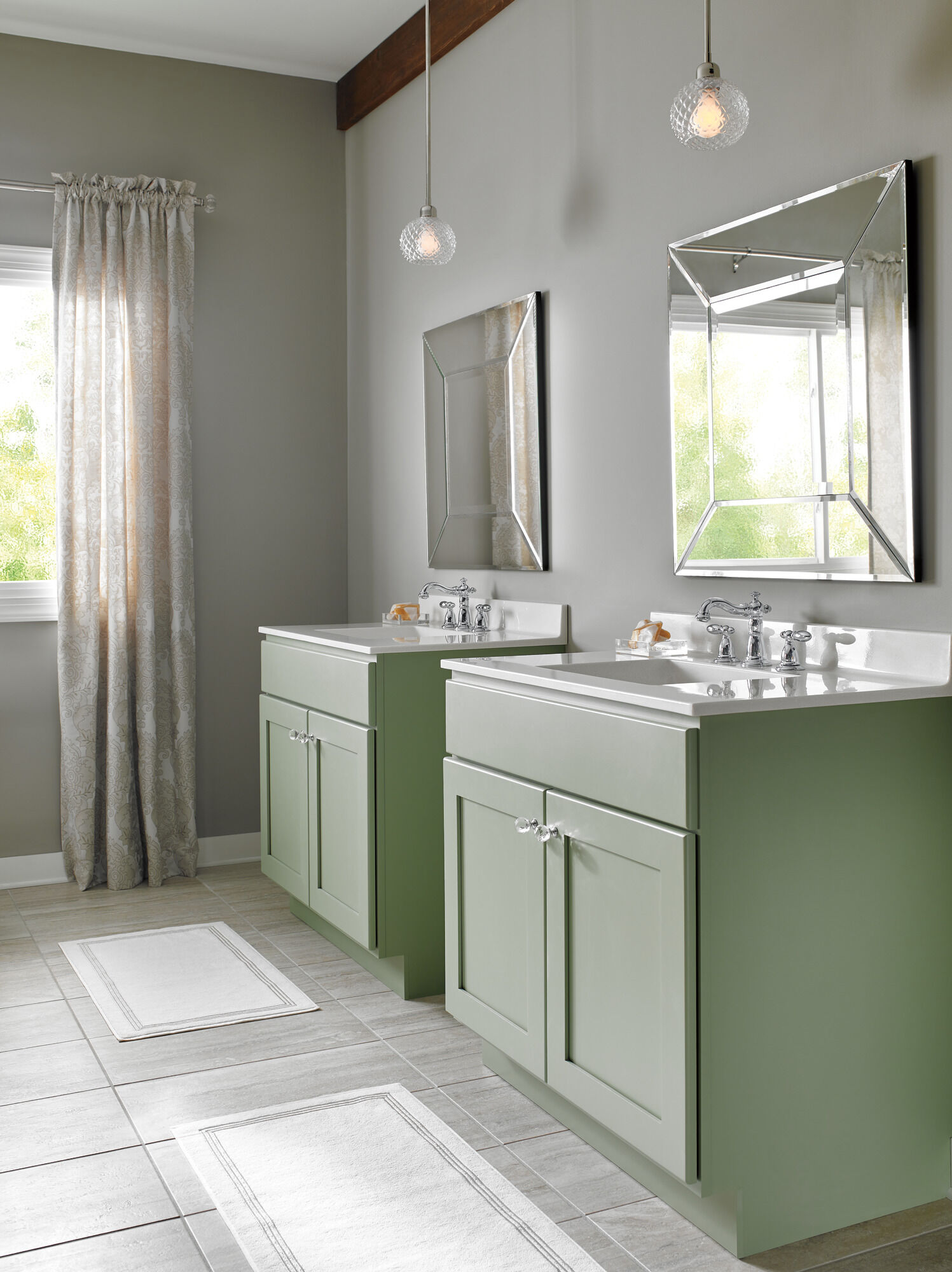 3555-MPU-DST Смеситель для ванной комнаты с двумя ручками Delta Faucet Victorian Хром - Вид №4