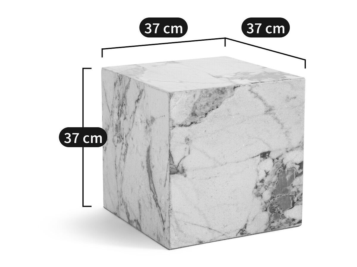 Квадратный мраморный журнальный столик AMPM ALCANA ARCH-00132565 - Вид №6