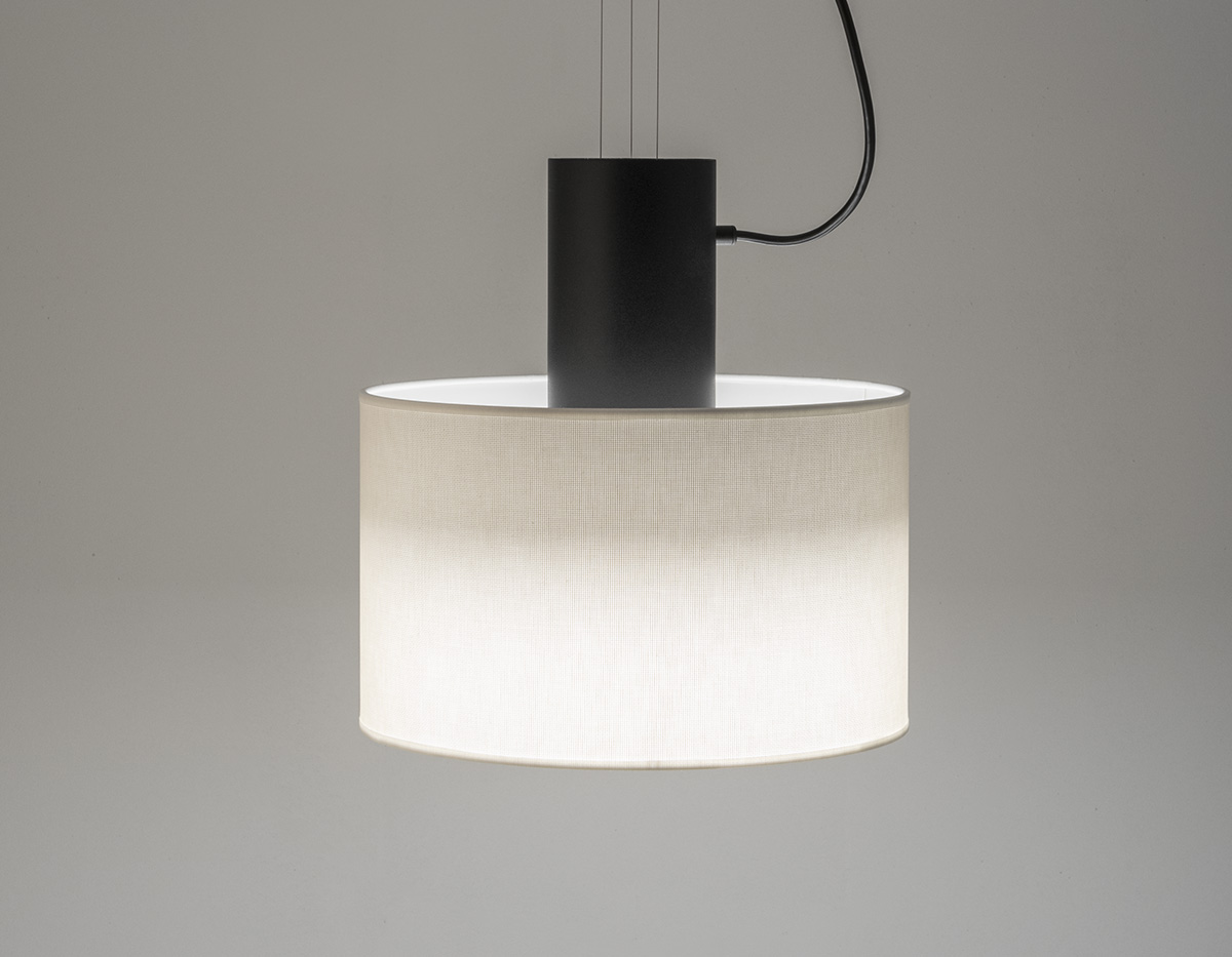 104808 Люстра T-3905P черное основание + белый абажур Estiluz Cyls - Вид №1