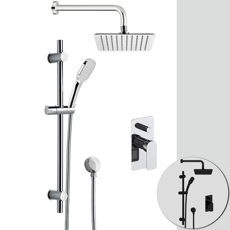 AI614ZL7720 Душевой набор DANIEL RUBINETTERIE Ambition - Вид №1