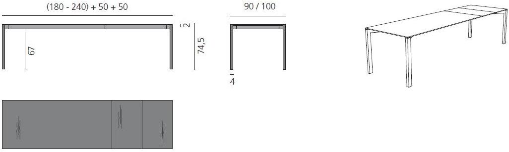 more Раздвижной деревянный стол sun-id-1355232 - Вид №7