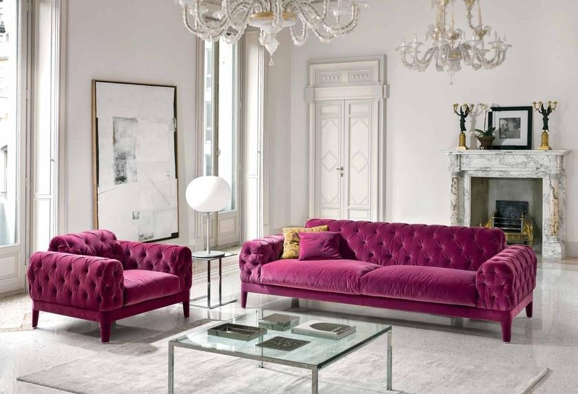 CTS SALOTTI Стеганое кресло с подлокотниками Elliot sun-id-1494493 - Вид №1