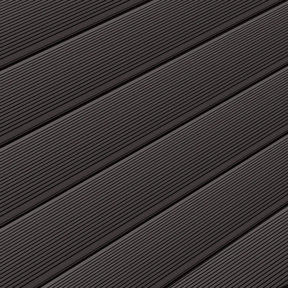 Террасная доска ДПК T-Decks цвет Венге 3000x150x20 мм двусторонний вельвет 0.45 м² STLM-2115835 - Вид №7