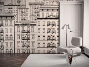 GLAMORA Моющиеся виниловые обои с пейзажами Vagabond