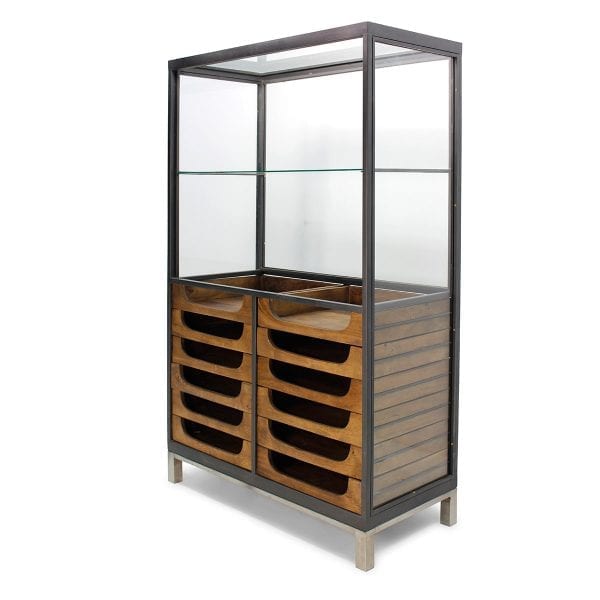 080050 Витрина из дерева и металла Francisco Segarra Edwan Santreyd 