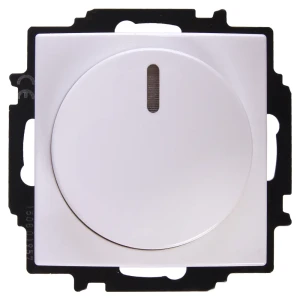 Диммер встраиваемый ABB Basic 55 60-400 Вт цвет белый 13607063 STLM-2079659
