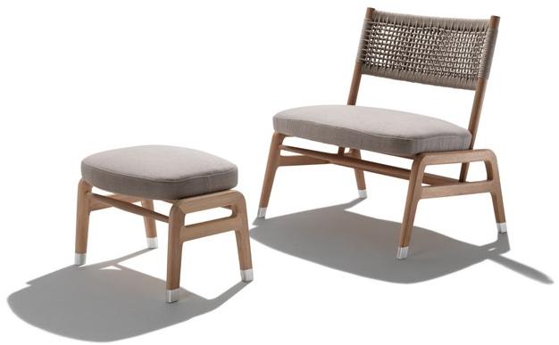 Flexform Кресло из ироко со встроенной подушкой Ortigia sun-id-1496871 - Вид №3