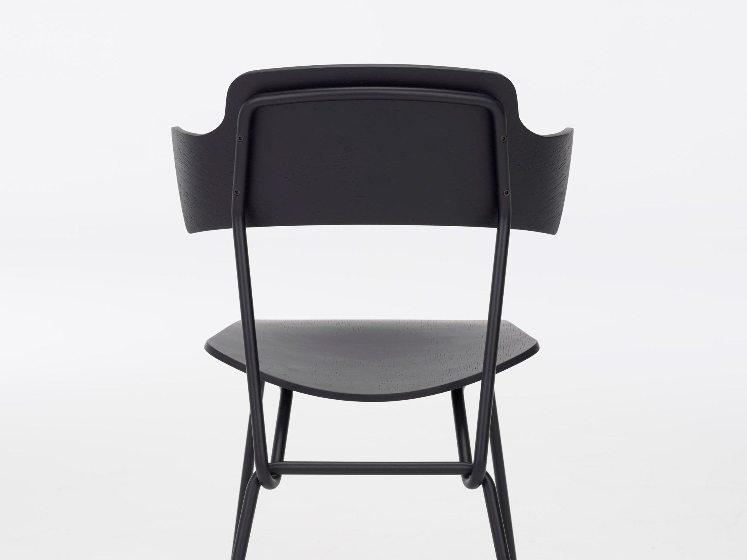 Стул с подлокотниками с открытой спинкой prostoria Strain ARCH-00104296 - Вид №1