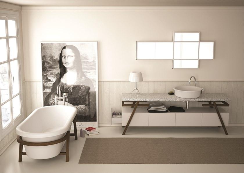 MOMA Design Овальная ванна с твердой поверхностью на ножках  Prv  - Вид №1