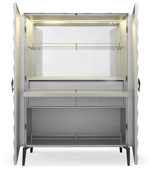 Jetclass Лакированная барная стойка со встроенным освещением Triny Jtn214  - Вид №6