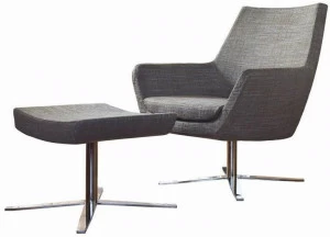 CTS SALOTTI Кресло поворотное с 4-мя спицами Elle